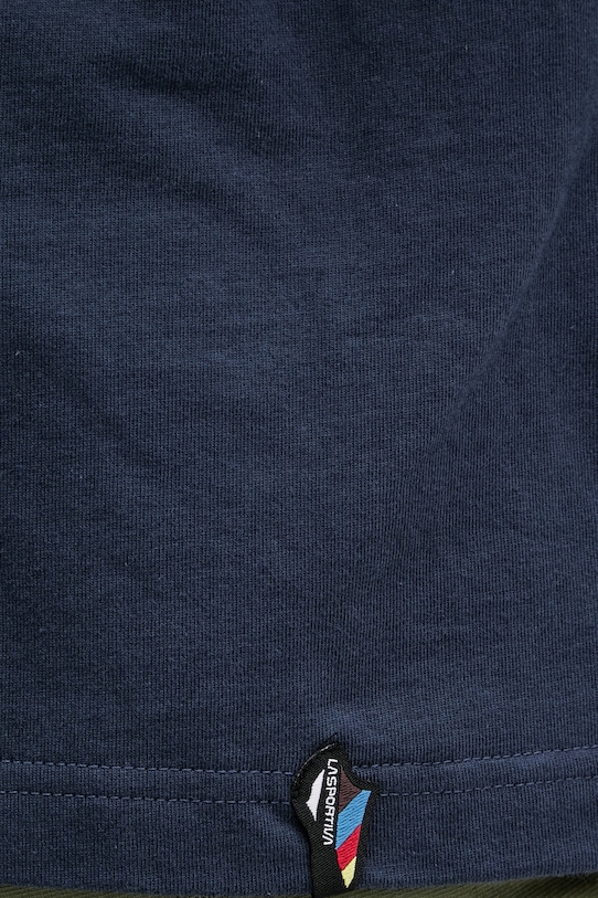 La Sportiva t-shirt ανδρικό βαμβακερό Psychotomic ZACT260 σκούρο μπλε