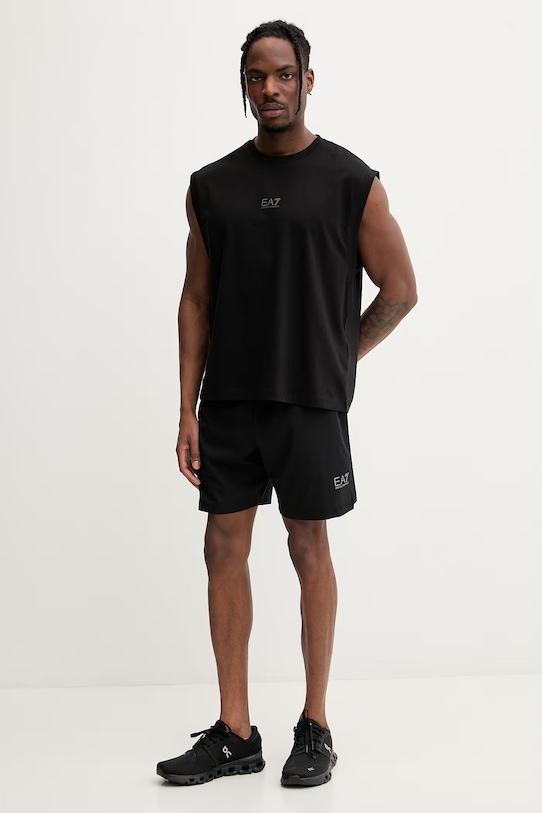 EA7 Emporio Armani Αθλητική Μπλούζα Ανδρική AF21787.7M001622 μαύρο SS26