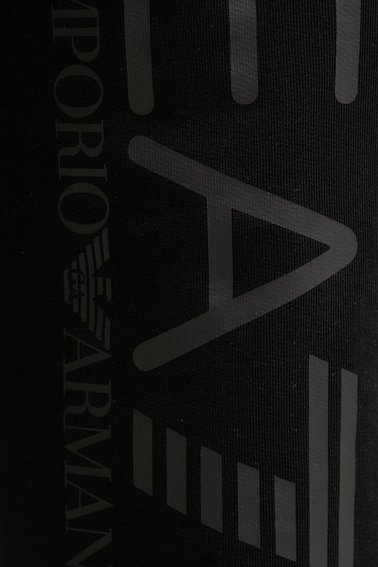 Bavlnené šortky EA7 Emporio Armani čierna AF22266.7M001414