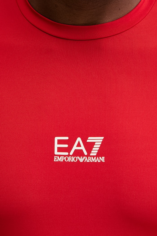 EA7 Emporio Armani t-shirt treningowy AF24495.7M000291 czerwony