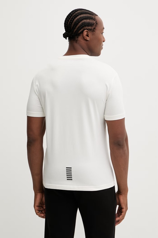 Μπλουζάκι EA7 Emporio Armani PJVQZ.8NPT26 μπεζ SS26