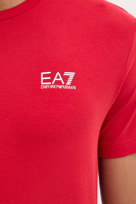 Μπλουζάκι EA7 Emporio Armani PJVQZ.8NPT26 κόκκινο