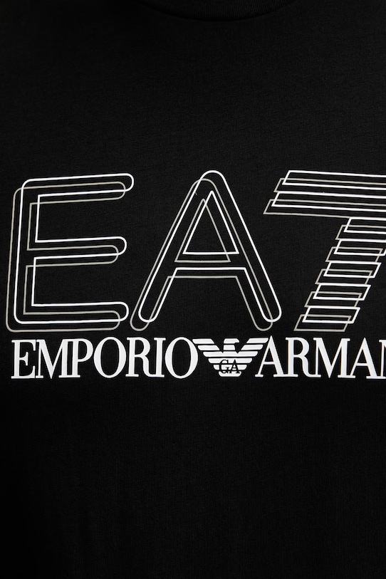 EA7 Emporio Armani top męski bawełniany AF10375.7M001306 czarny