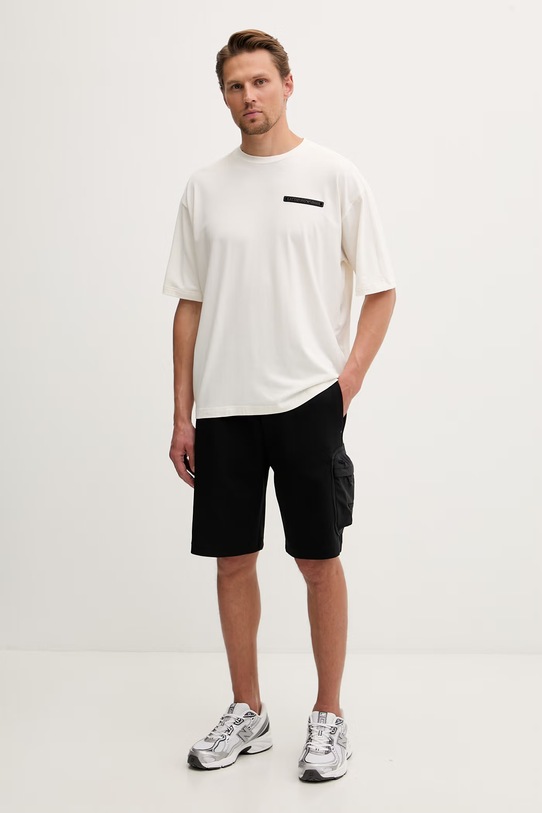 EA7 Emporio Armani t-shirt damski z modalem AF20821.7M001584 beżowy SS26