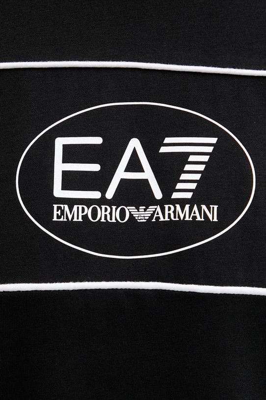 EA7 Emporio Armani T-shirt męski z bawełną AF16548.7M001494 czarny