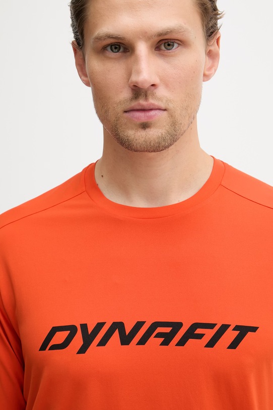 Dynafit Τ-shirt πεζοπορίας ανδρικό TRAVERSE πορτοκαλί 08.0000072054