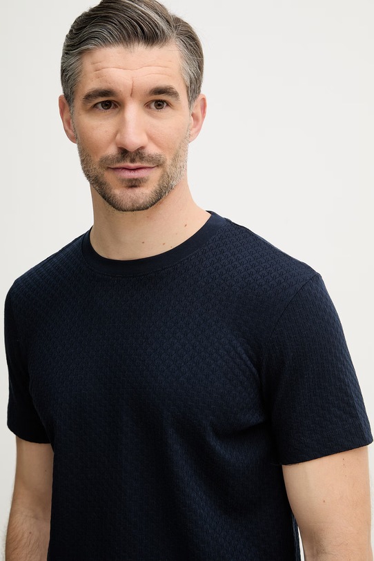 Joop! t-shirt bawełniany granatowy 30100493