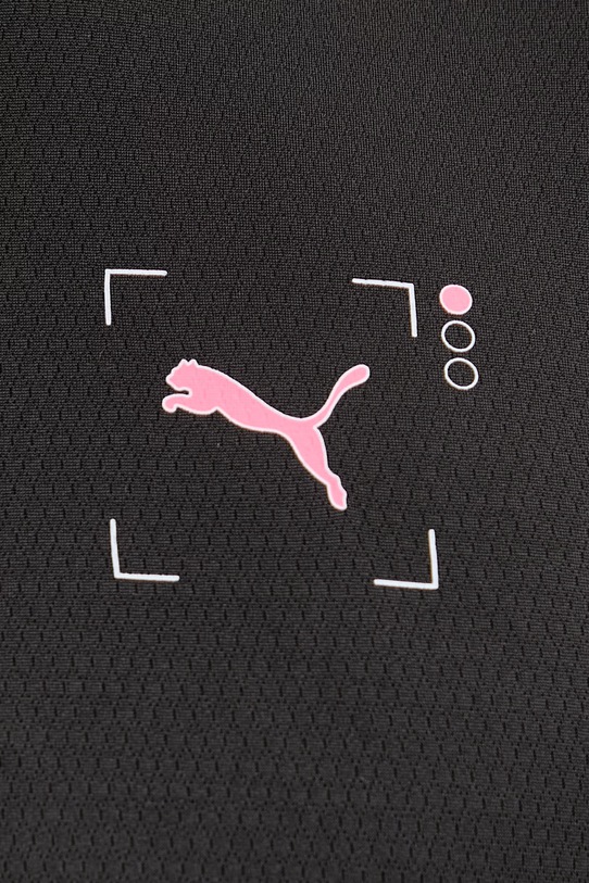 Puma T-shirt treningowy męski Illustration Graphic 528446 czarny