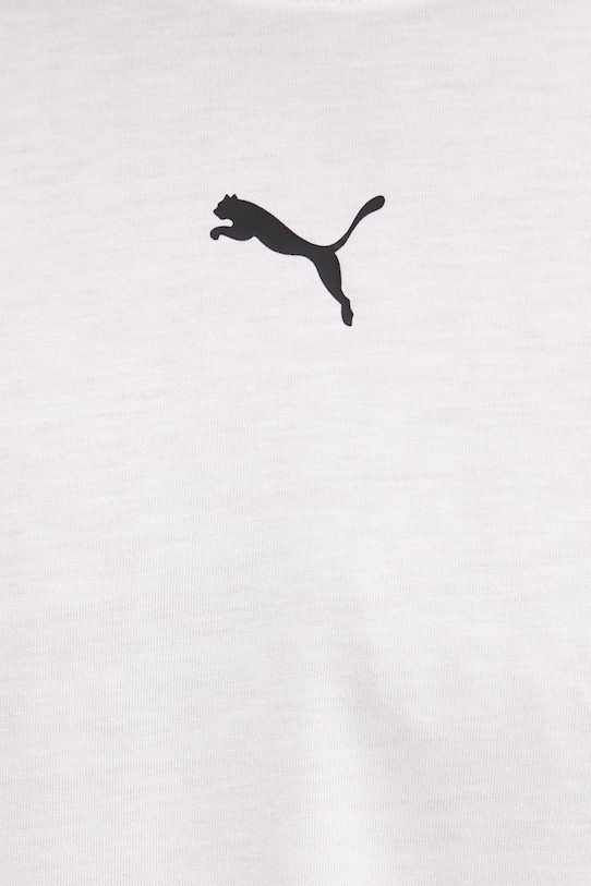 Puma T-shirt męski z bawełną GRAPHIC OVERSIZED 528528 biały