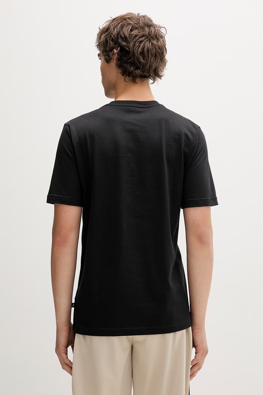 Odzież adidas t-shirt bawełniany Summer Slide Trim JZ4997 czarny