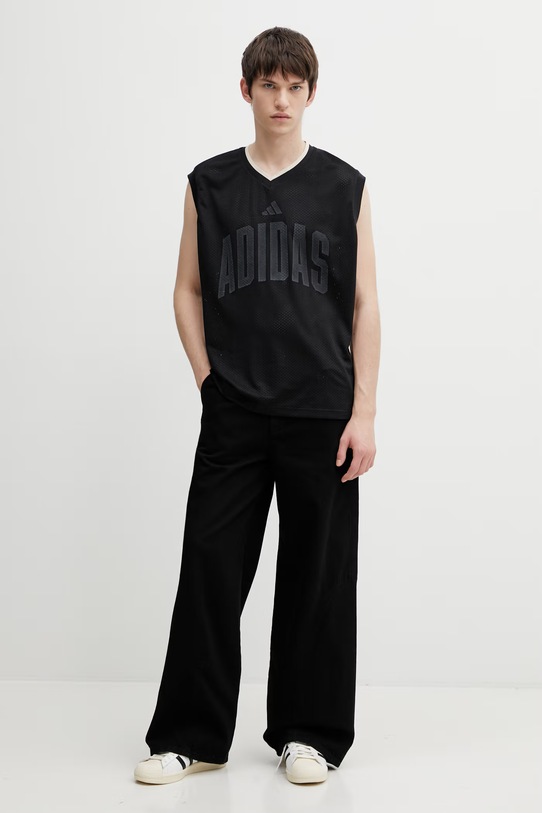 adidas t-shirt Stadium JZ9441 czarny SS26