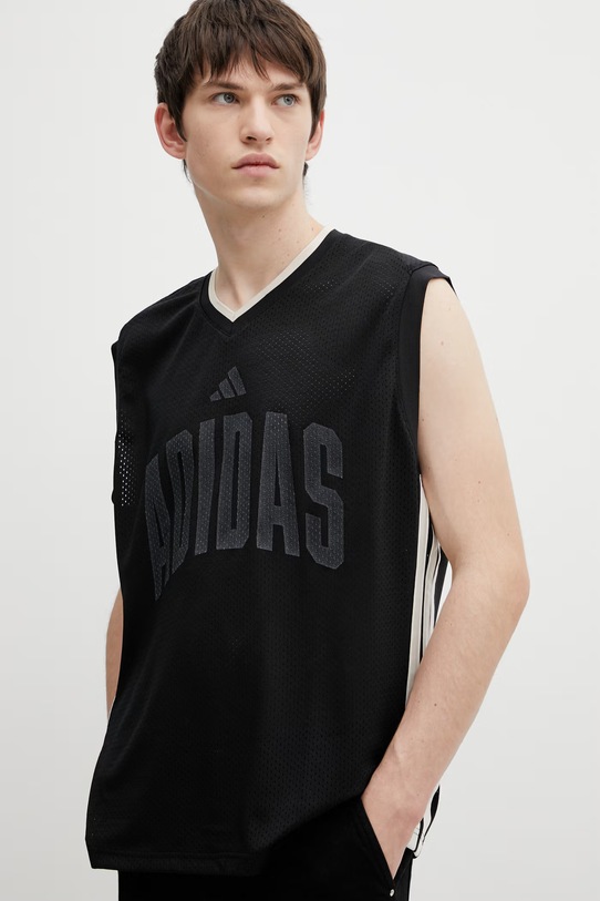 adidas t-shirt Stadium czarny JZ9441