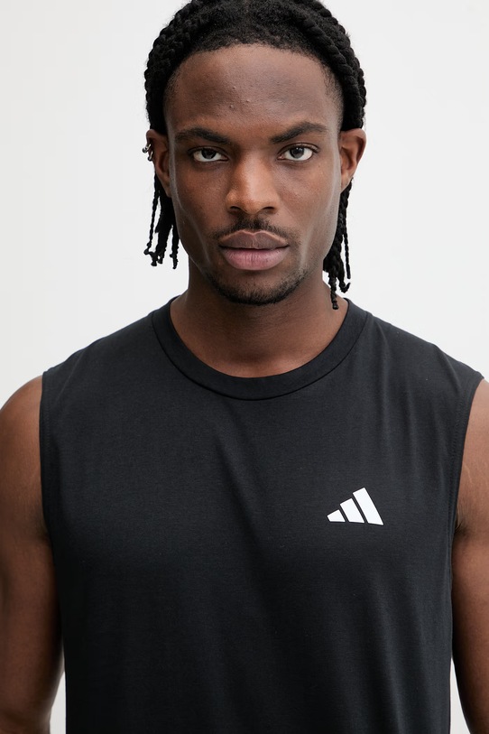 adidas Performance maglietta da allenamento nero KA3523