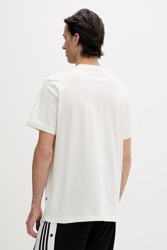 Odzież adidas t-shirt bawełniany Stadium KB4928 beżowy