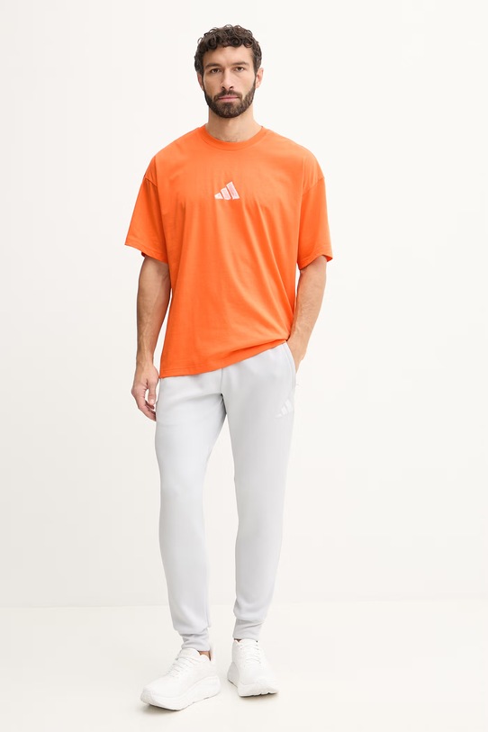 adidas Performance t-shirt treningowy KB9393 pomarańczowy SS26