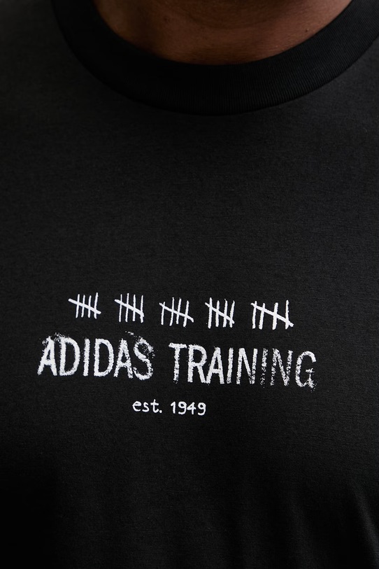 adidas Performance t-shirt treningowy męski KB9399 czarny