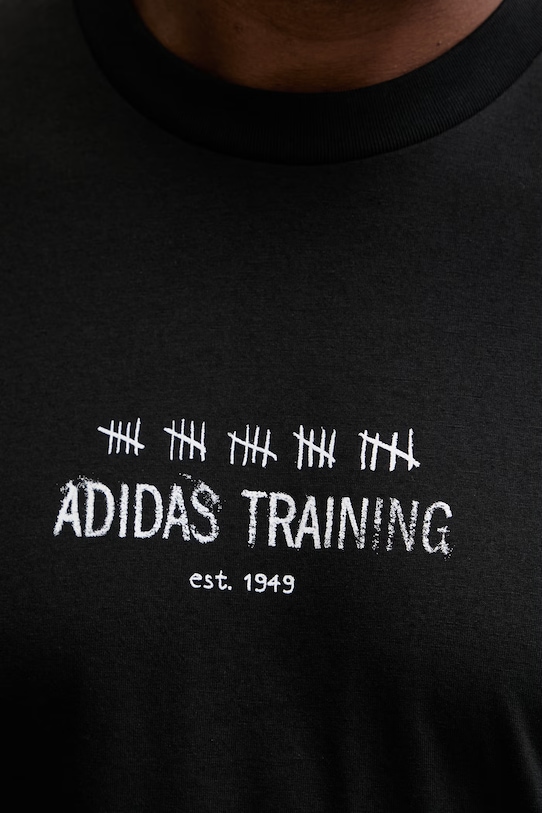 adidas Performance t-shirt treningowy męski KB9399 czarny