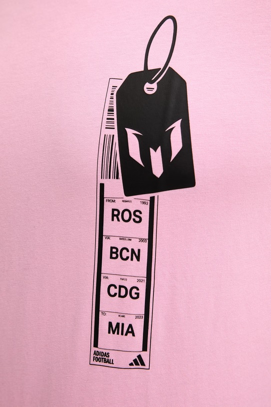 adidas Performance t-shirt treningowy KB9486 różowy