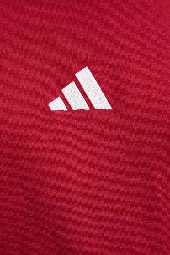 adidas t-shirt bawełniany KC0902 czerwony