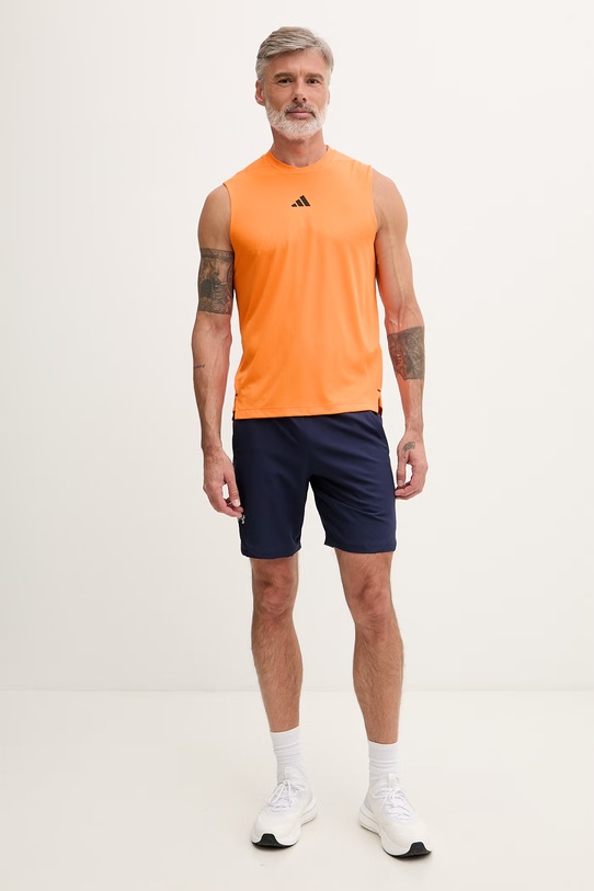 adidas Performance top treningowy męski KD0374 pomarańczowy SS26