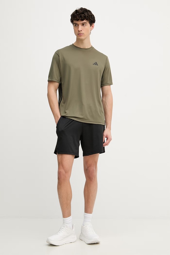 adidas Performance T-shirt treningowy męski KD0703 zielony SS26