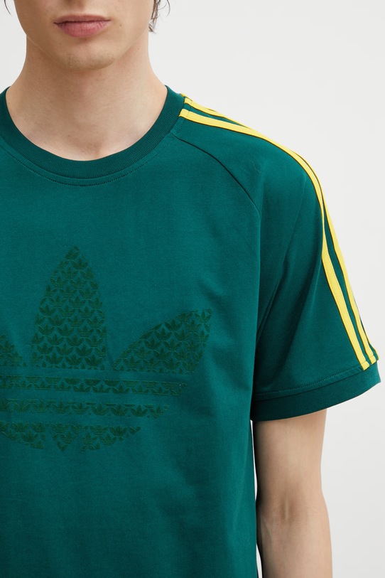 adidas Originals t-shirt męski bawełniany zielony KD1359