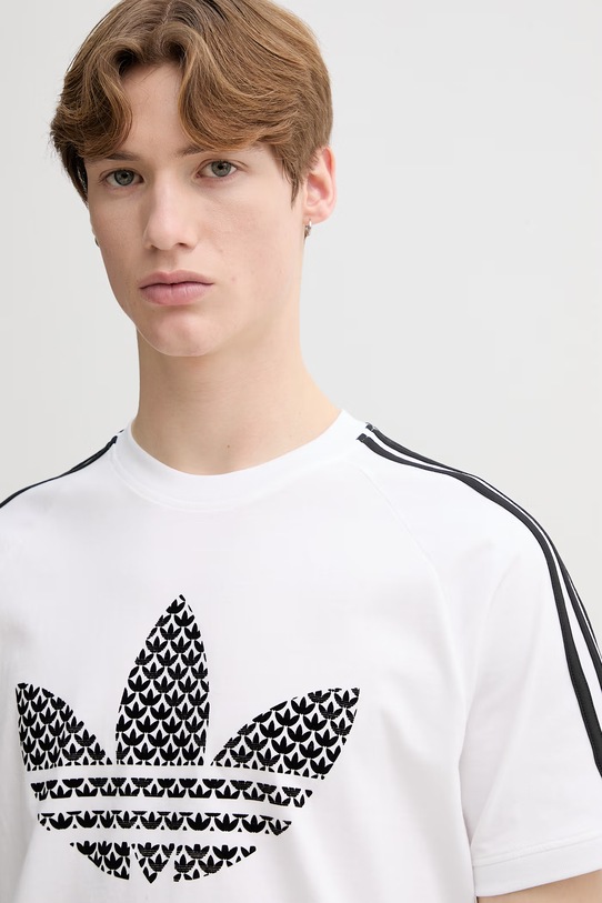 adidas Originals t-shirt bawełniany biały KD1360