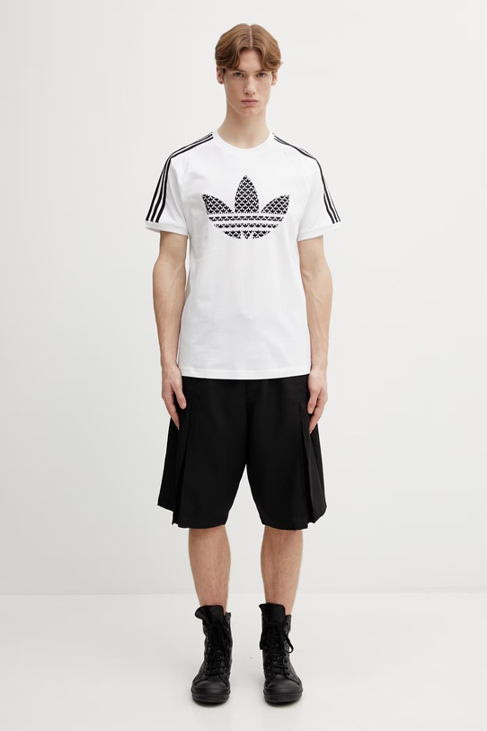 adidas Originals t-shirt bawełniany KD1360 biały