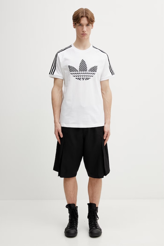 adidas Originals t-shirt bawełniany KD1360 biały