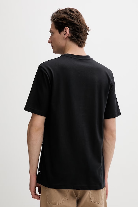 Ρούχα Βαμβακερό μπλουζάκι adidas Popcorn KD3928 μαύρο