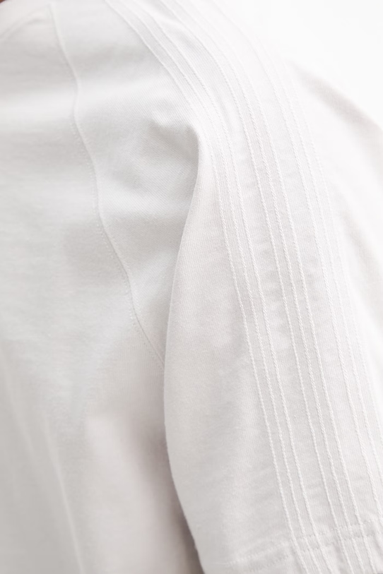 Βαμβακερό μπλουζάκι adidas Originals KD3936 μπεζ