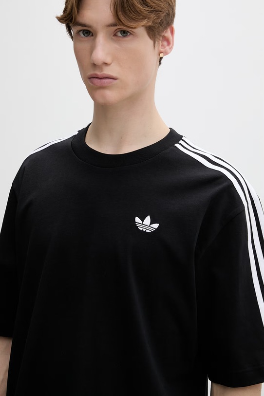 adidas Originals t-shirt bawełniany czarny KD4095