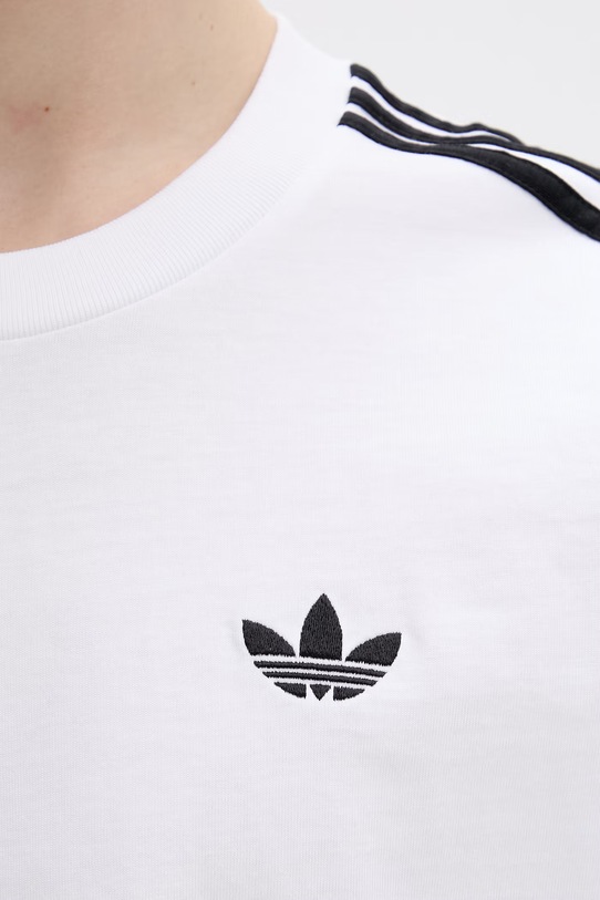 adidas Originals t-shirt bawełniany KD4096 biały
