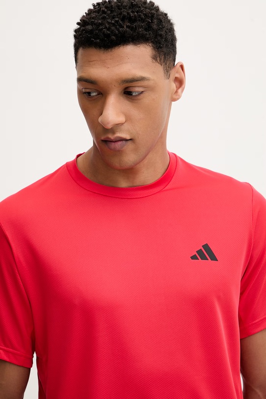 adidas Performance t-shirt treningowy czerwony KD5456