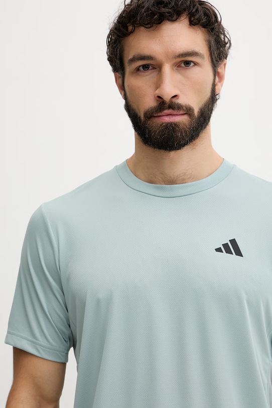 adidas Performance t-shirt treningowy męski turkusowy KD5462