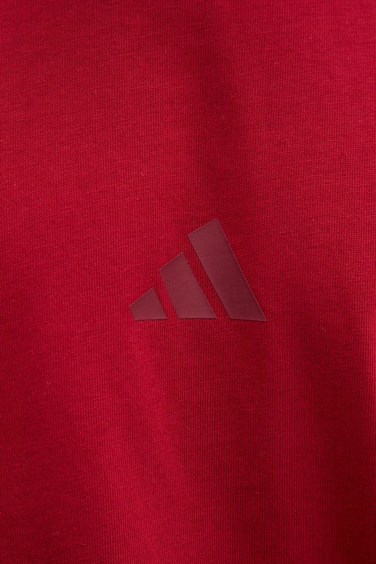 adidas t-shirt bawełniany KD7647 czerwony