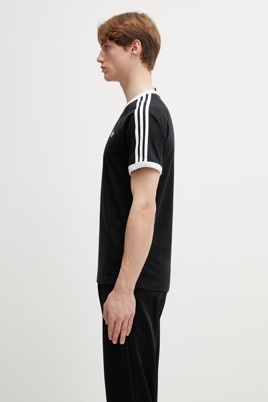 adidas Originals t-shirt bawełniany KE3538 czarny SS26