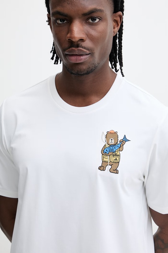 adidas TERREX t-shirt sportowy biały KE3710