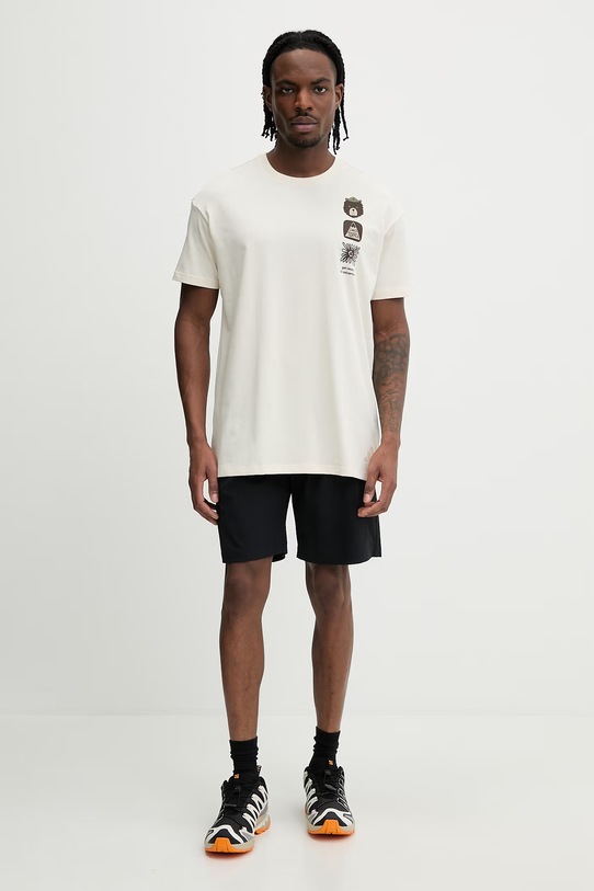 adidas TERREX t-shirt sportowy KE7078 beżowy SS26