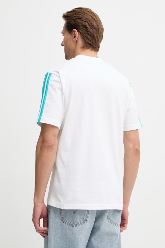 Odzież adidas T-shirt męski bawełniany x Mercedes KE8162 biały