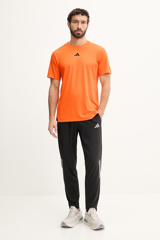 adidas Performance t-shirt treningowy KE9939 pomarańczowy SS26