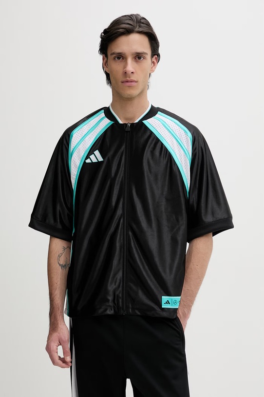 Odzież adidas t-shirt x Mercedes KG4743 czarny