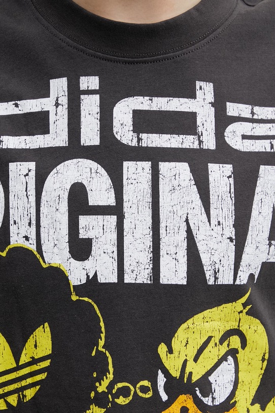 adidas Originals t-shirt bawełniany szary KG6438