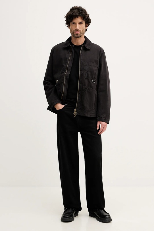 Barbour longsleeve MTS1542 czarny SS26