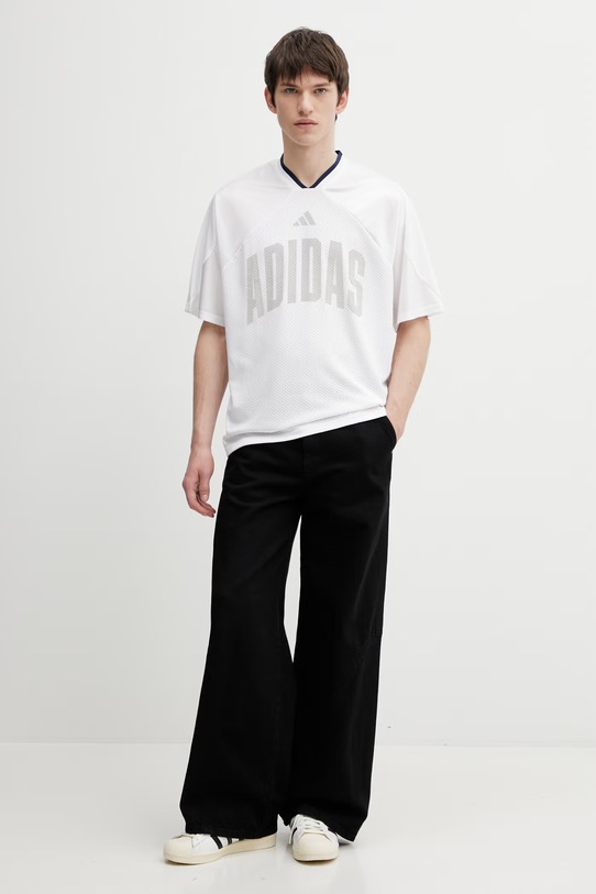 adidas t-shirt KS5426. biały SS26