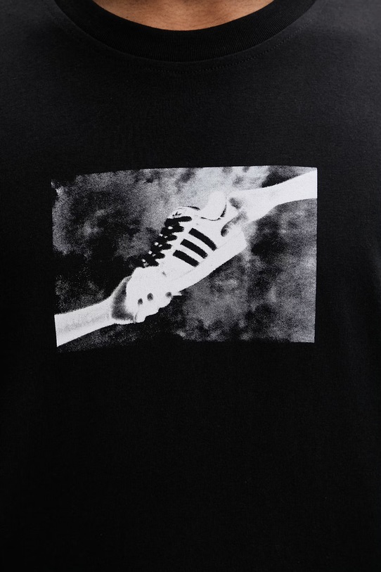 adidas Originals T-shirt męski bawełniany KS7611 czarny