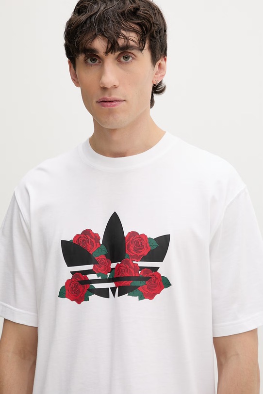 adidas Originals t-shirt męski bawełniany biały KS7614