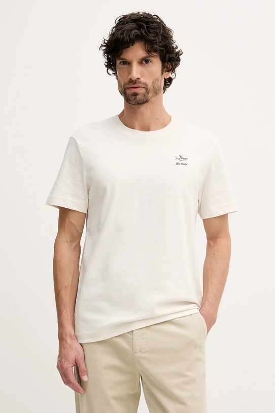 Odzież Joop! t-shirt bawełniany 30100514 beżowy