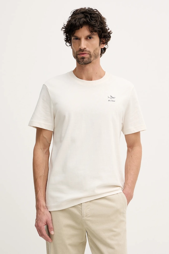 Odzież Joop! t-shirt bawełniany 30100514 beżowy