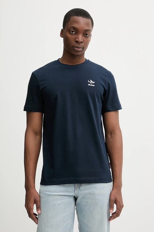 Odzież Joop! t-shirt bawełniany 30100514 granatowy